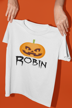 Load image into Gallery viewer, Personalised Family Pumpkin T Shirt
