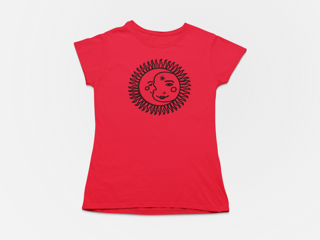 Sunflower t-shirt design ( women's t-shirt )