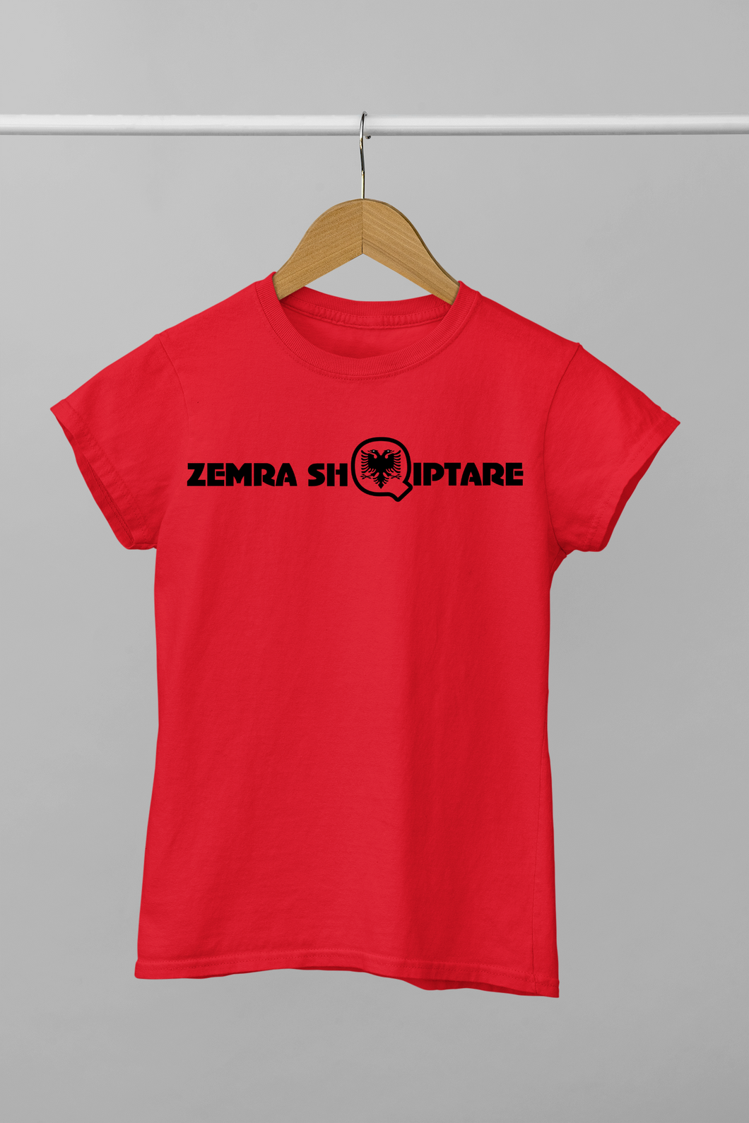 Zemra shqiptare print t-shirt